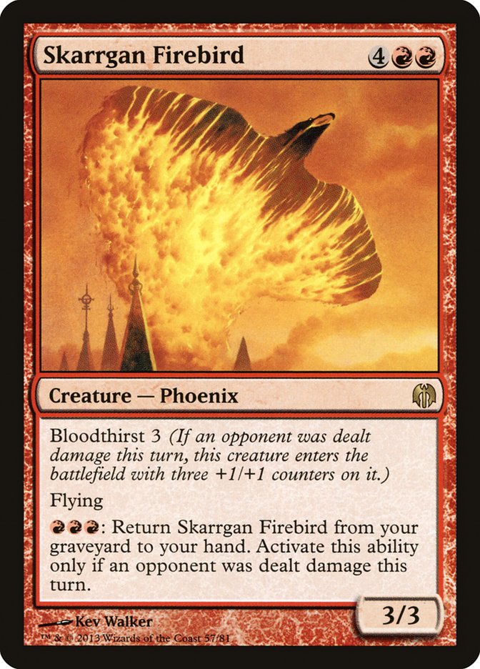 Skarrgan Firebird [Duel Decks: Heroes vs. Monsters] | Mindsight Gaming