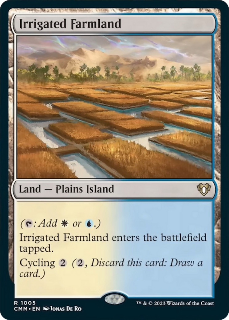 Irrigated Farmland [Commander Masters] | Mindsight Gaming