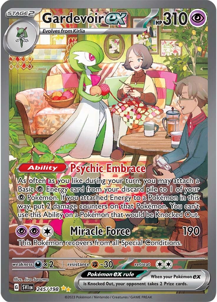 Gardevoir ex (245/198) [Scarlet & Violet: Base Set] | Mindsight Gaming