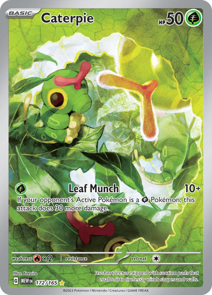 Caterpie (172/165) [Scarlet & Violet: 151] | Mindsight Gaming