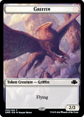 Zombie // Griffin Double-Sided Token [Dominaria Remastered Tokens] | Mindsight Gaming