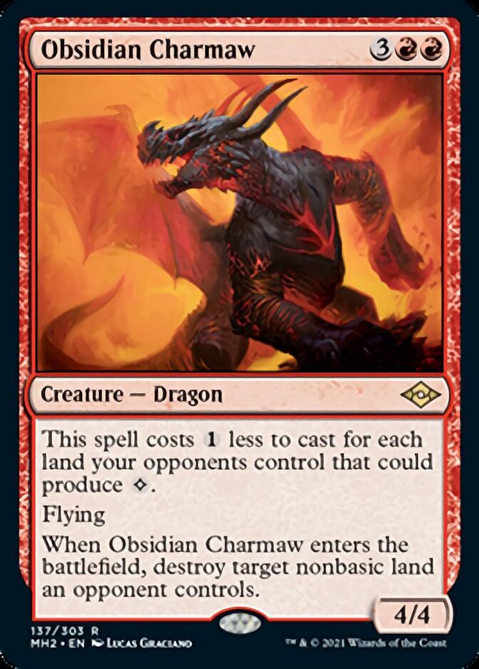 Obsidian Charmaw [Modern Horizons 2] | Mindsight Gaming