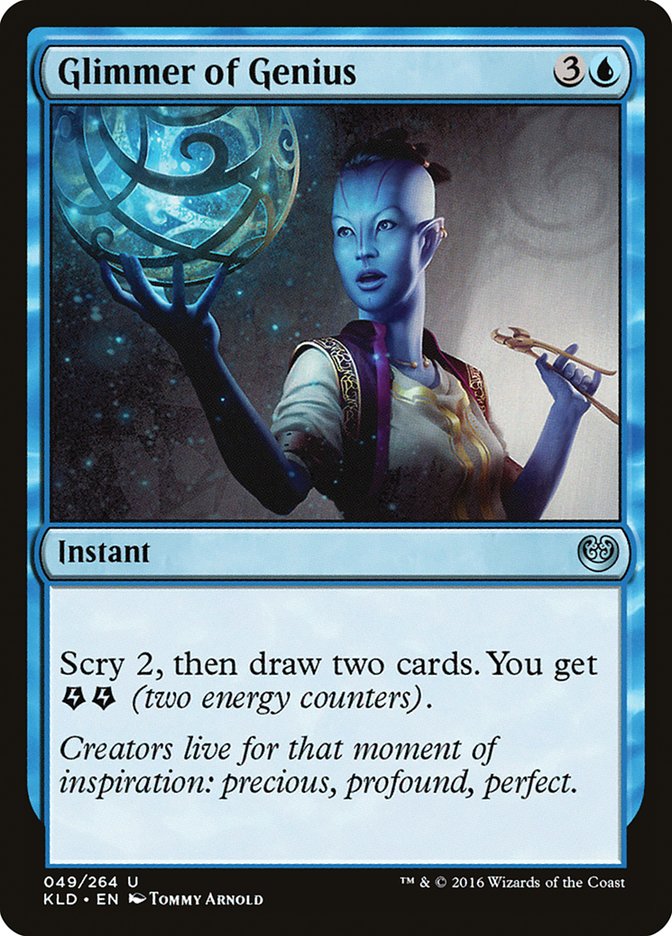 Glimmer of Genius [Kaladesh] | Mindsight Gaming