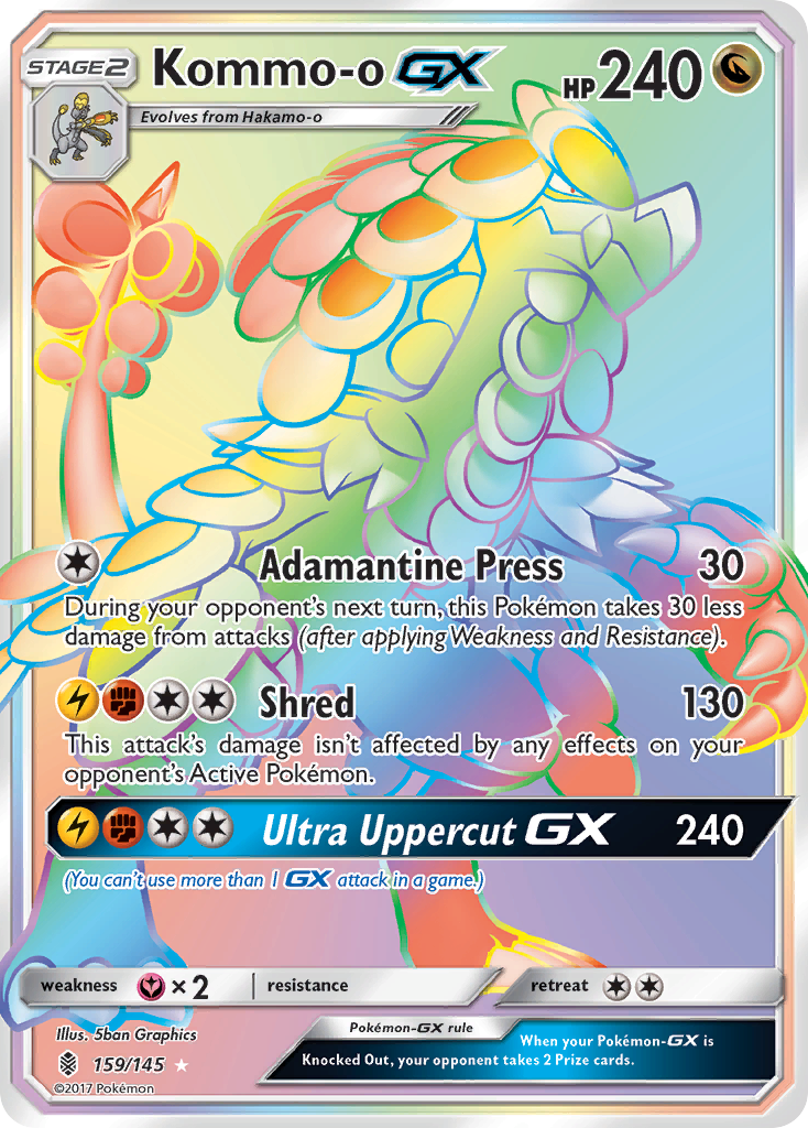 Kommo-o GX (159/145) [Sun & Moon: Guardians Rising] | Mindsight Gaming