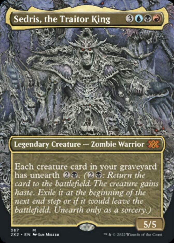 Sedris, the Traitor King (Borderless Alternate Art) [Double Masters 2022] | Mindsight Gaming