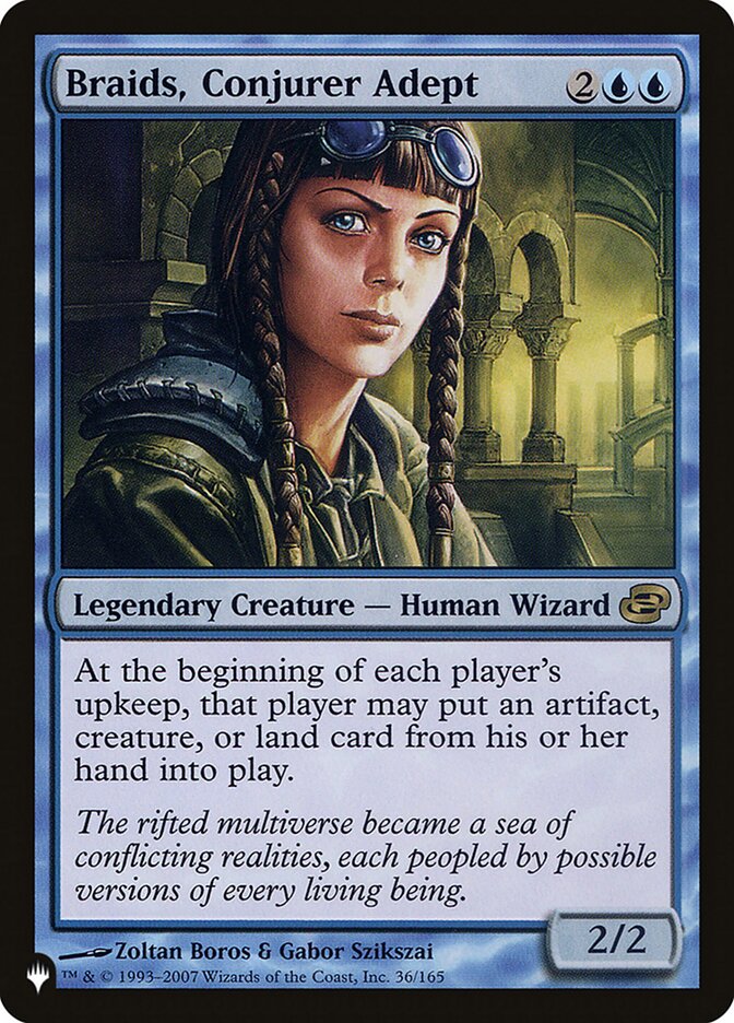 Braids, Conjurer Adept [The List] | Mindsight Gaming