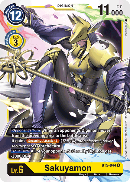 Sakuyamon [BT5-044] [Battle of Omni] | Mindsight Gaming