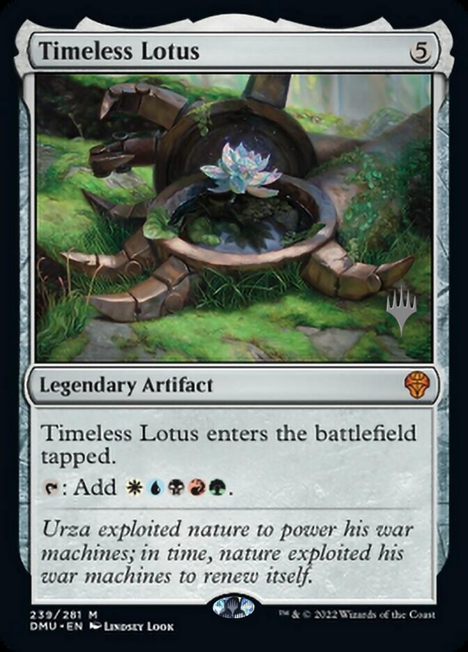 Timeless Lotus (Promo Pack) [Dominaria United Promos] | Mindsight Gaming