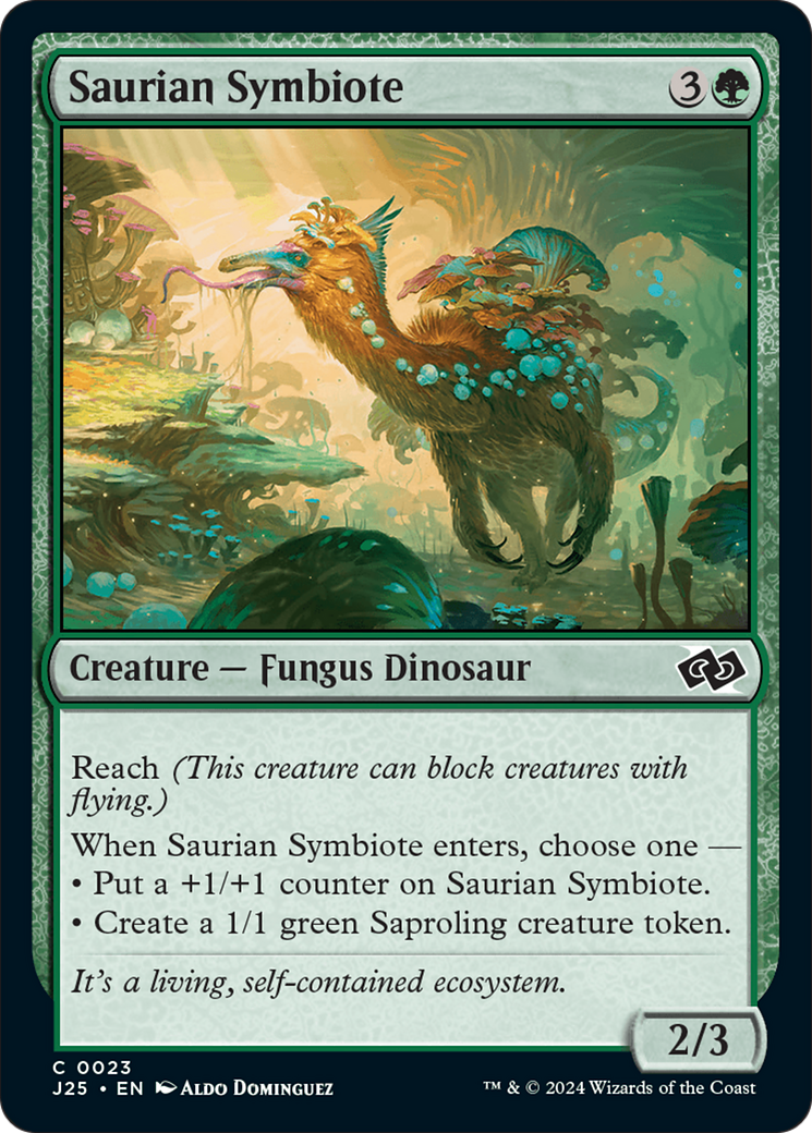 Saurian Symbiote [Foundations Jumpstart] | Mindsight Gaming