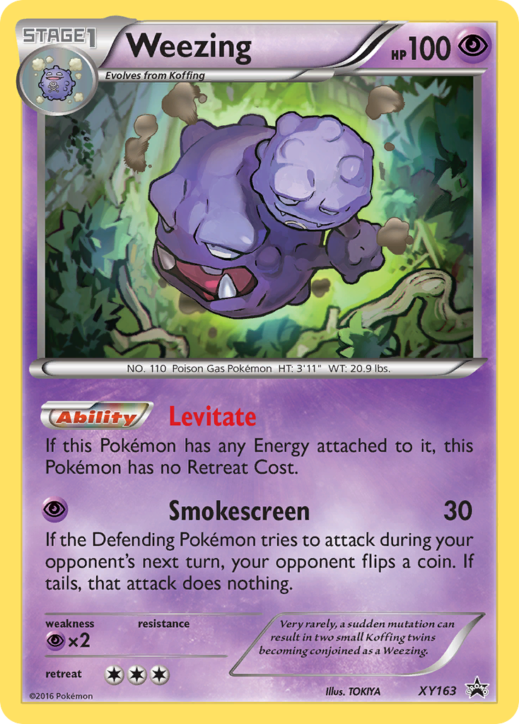 Weezing (XY163) [XY: Black Star Promos] | Mindsight Gaming