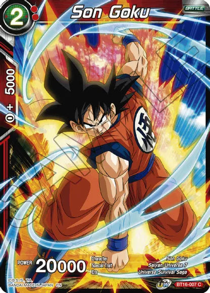 Son Goku (BT16-007) [Realm of the Gods] | Mindsight Gaming