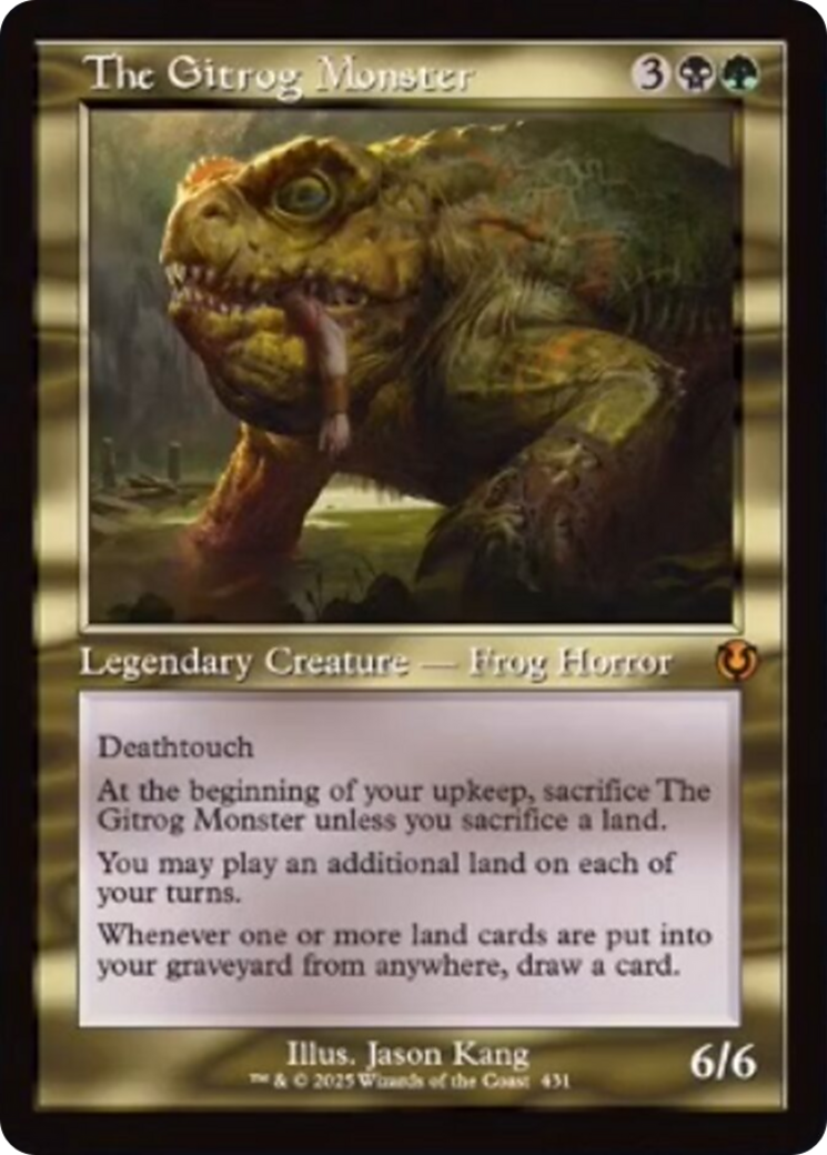 The Gitrog Monster (Retro Frame) [Innistrad Remastered] | Mindsight Gaming