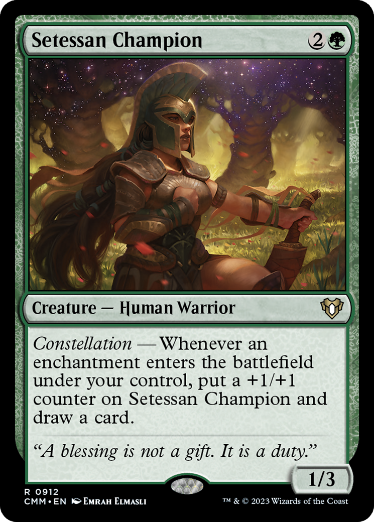 Setessan Champion [Commander Masters] | Mindsight Gaming