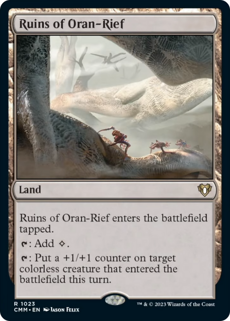 Ruins of Oran-Rief [Commander Masters] | Mindsight Gaming