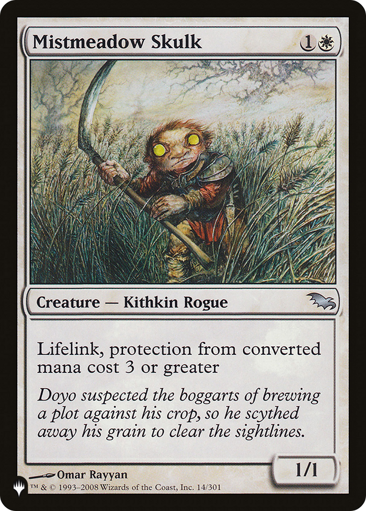 Mistmeadow Skulk [The List Reprints] | Mindsight Gaming