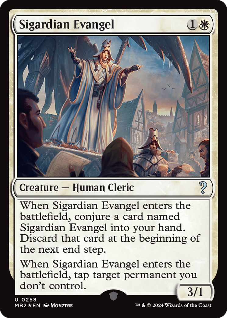 Sigardian Evangel [Mystery Booster 2] | Mindsight Gaming