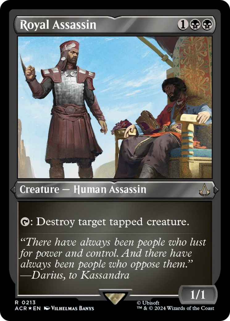 Royal Assassin (Foil Etched) [Assassin's Creed] | Mindsight Gaming