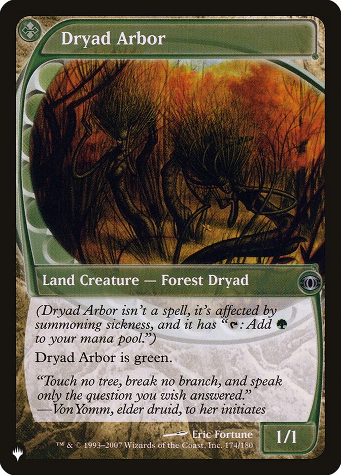 Dryad Arbor [The List] | Mindsight Gaming