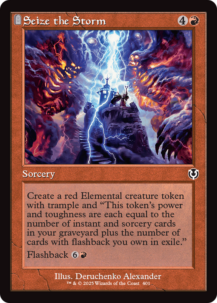 Seize the Storm (Retro Frame) [Innistrad Remastered] | Mindsight Gaming