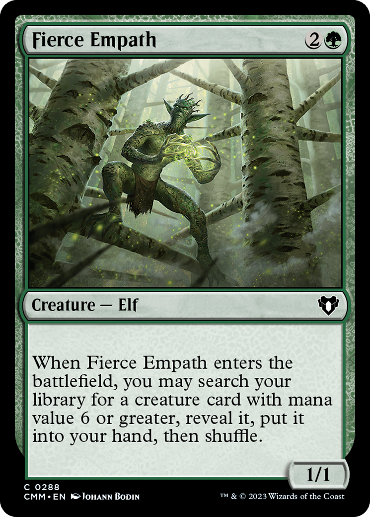 Fierce Empath [Commander Masters] | Mindsight Gaming