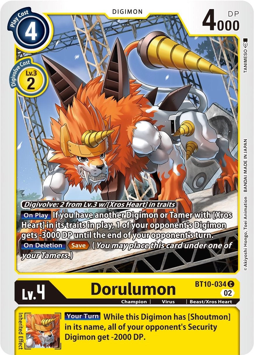 Dorulumon [BT10-034] [Xros Encounter] | Mindsight Gaming