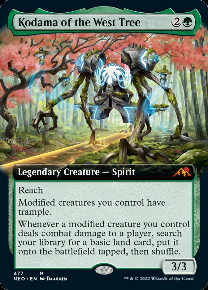 Kodama of the West Tree (Extended Art) [Kamigawa: Neon Dynasty] | Mindsight Gaming