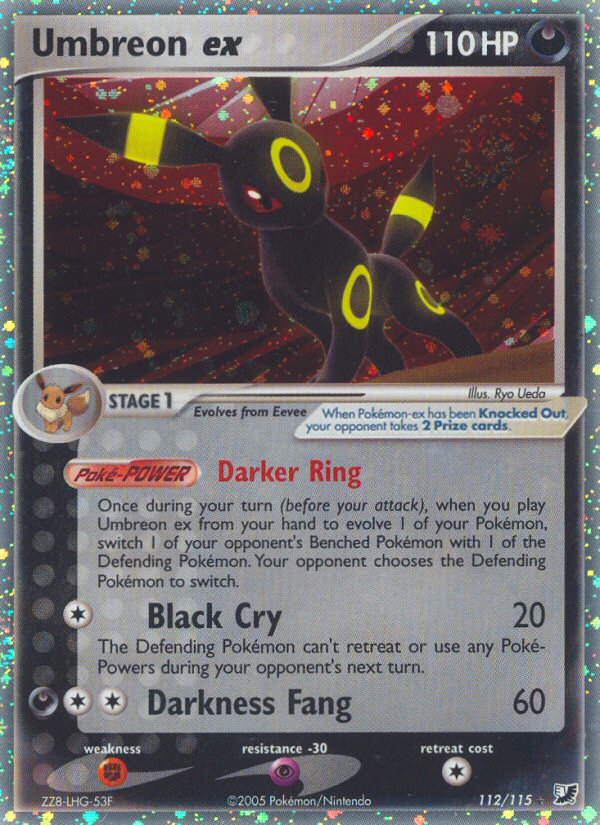 Umbreon ex (112/115) [EX: Unseen Forces] | Mindsight Gaming