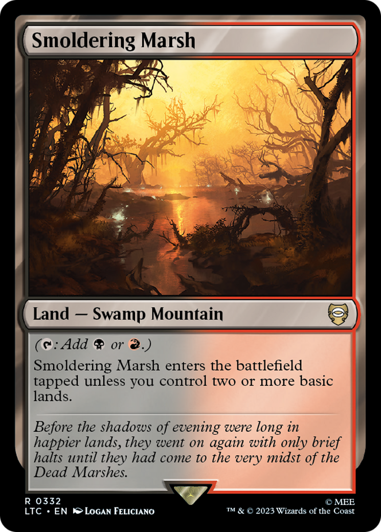 Smoldering Marsh [The Lord of the Rings: Tales of Middle-Earth Commander] | Mindsight Gaming