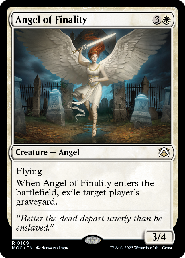 Angel of Finality [March of the Machine Commander] | Mindsight Gaming