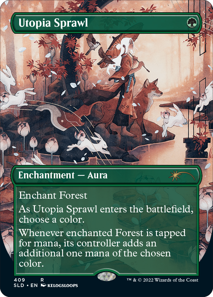 Utopia Sprawl (Borderless) [Secret Lair Drop Series] | Mindsight Gaming