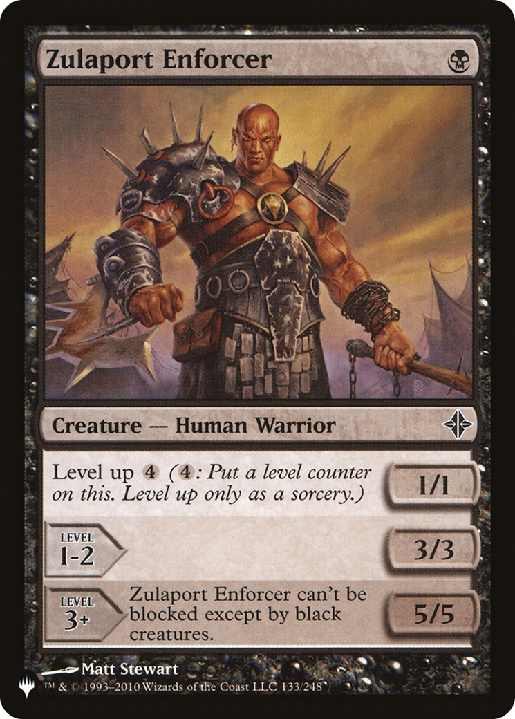 Zulaport Enforcer [The List Reprints] | Mindsight Gaming