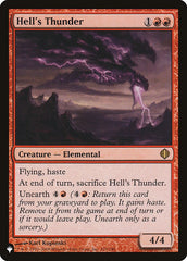 Hell's Thunder [The List] | Mindsight Gaming