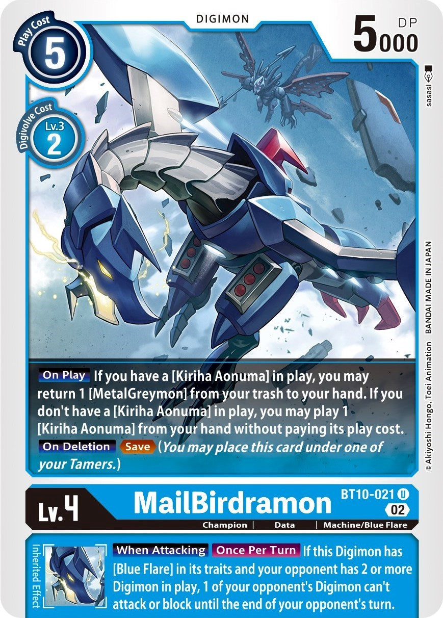 MailBirdramon [BT10-021] [Xros Encounter] | Mindsight Gaming