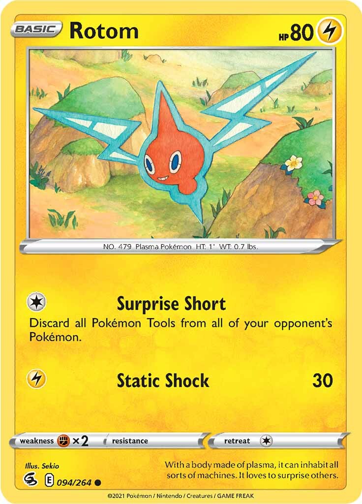 Rotom (094/264) [Sword & Shield: Fusion Strike] | Mindsight Gaming