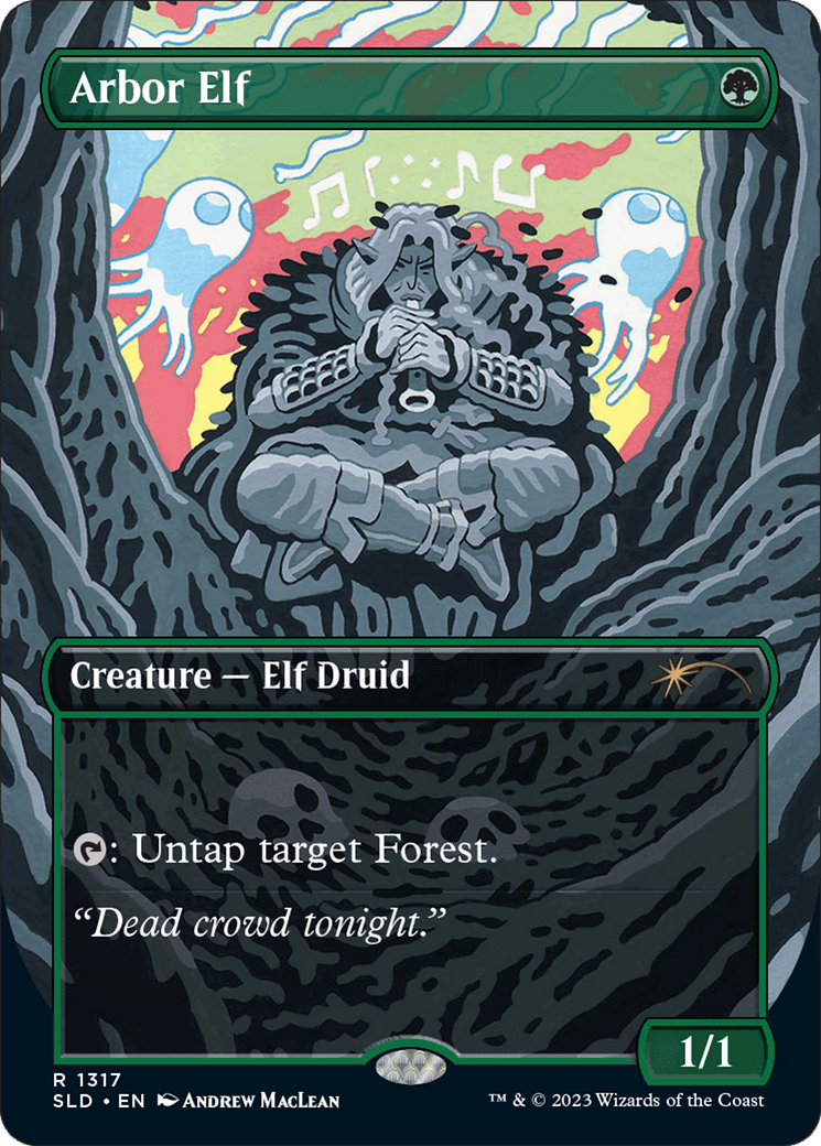 Arbor Elf (Rainbow Foil) [Secret Lair Drop Series] | Mindsight Gaming