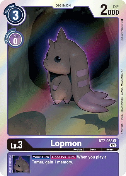 Lopmon [BT7-068] [Next Adventure] | Mindsight Gaming