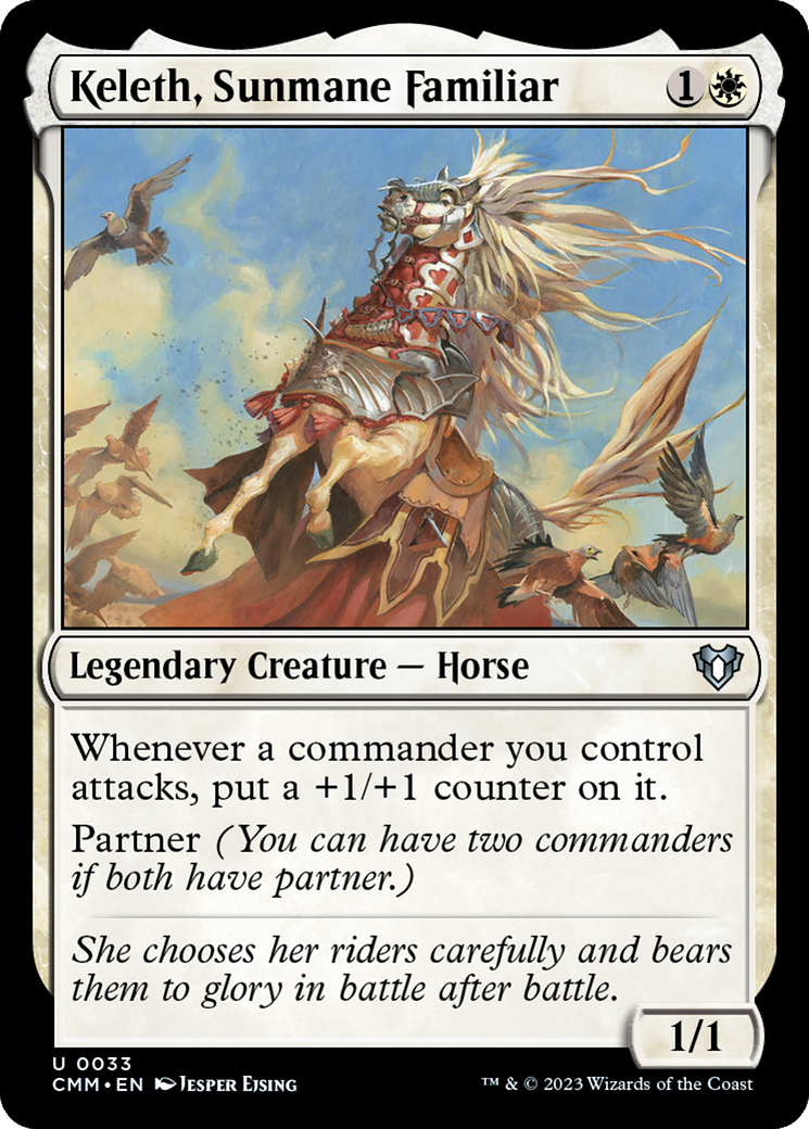 Keleth, Sunmane Familiar [Commander Masters] | Mindsight Gaming