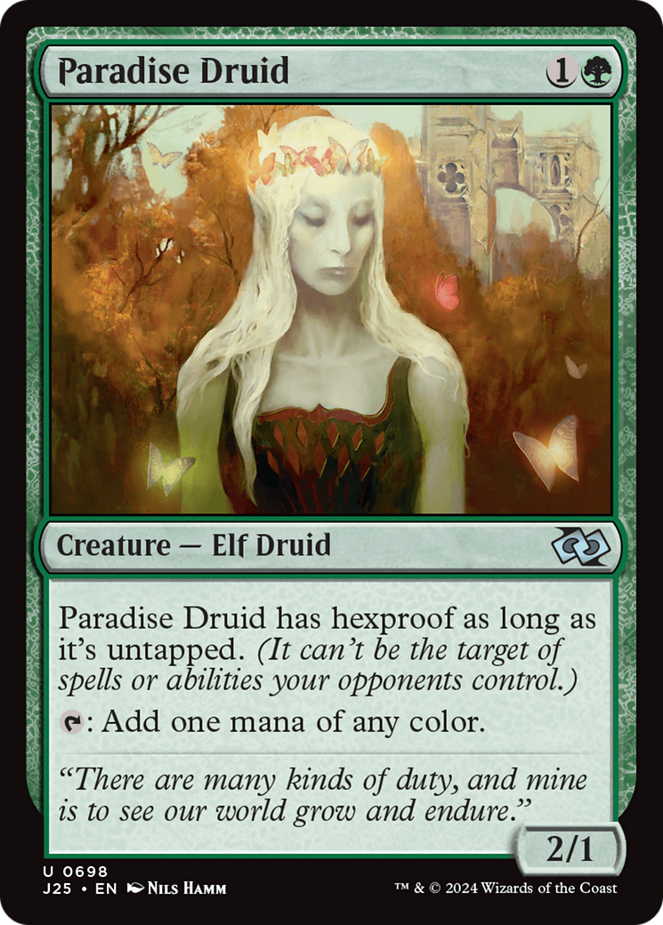 Paradise Druid [Foundations Jumpstart] | Mindsight Gaming