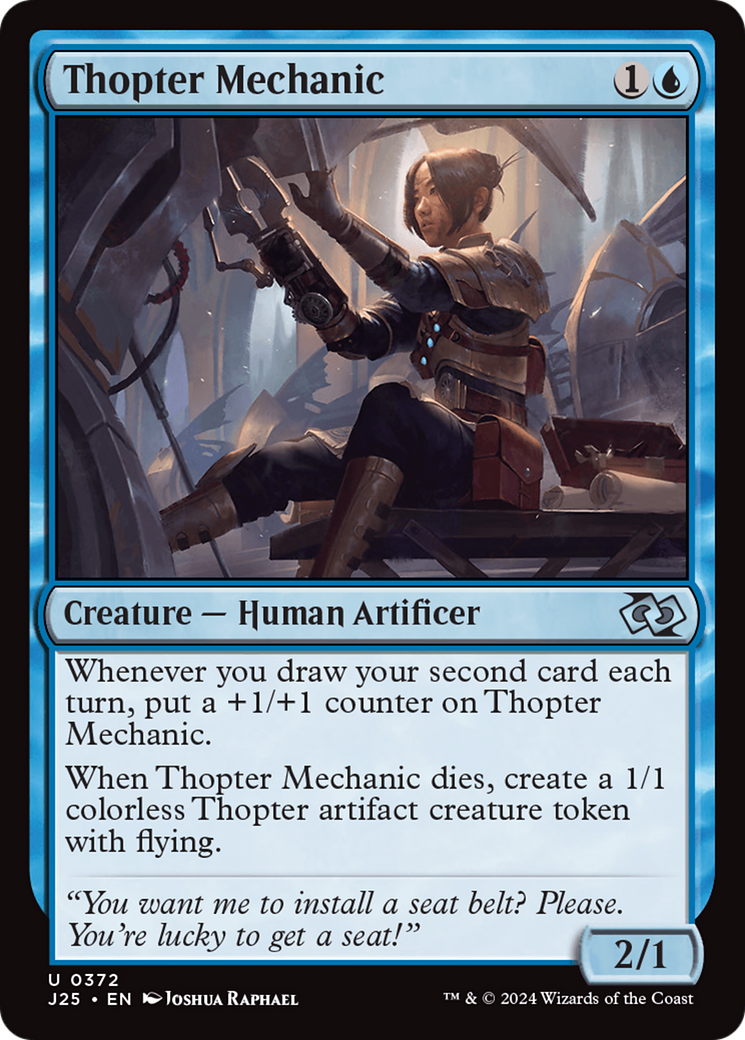 Thopter Mechanic [Foundations Jumpstart] | Mindsight Gaming