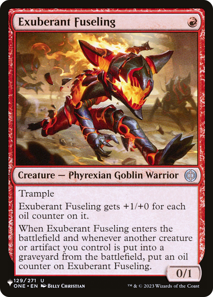 Exuberant Fuseling [The List Reprints] | Mindsight Gaming