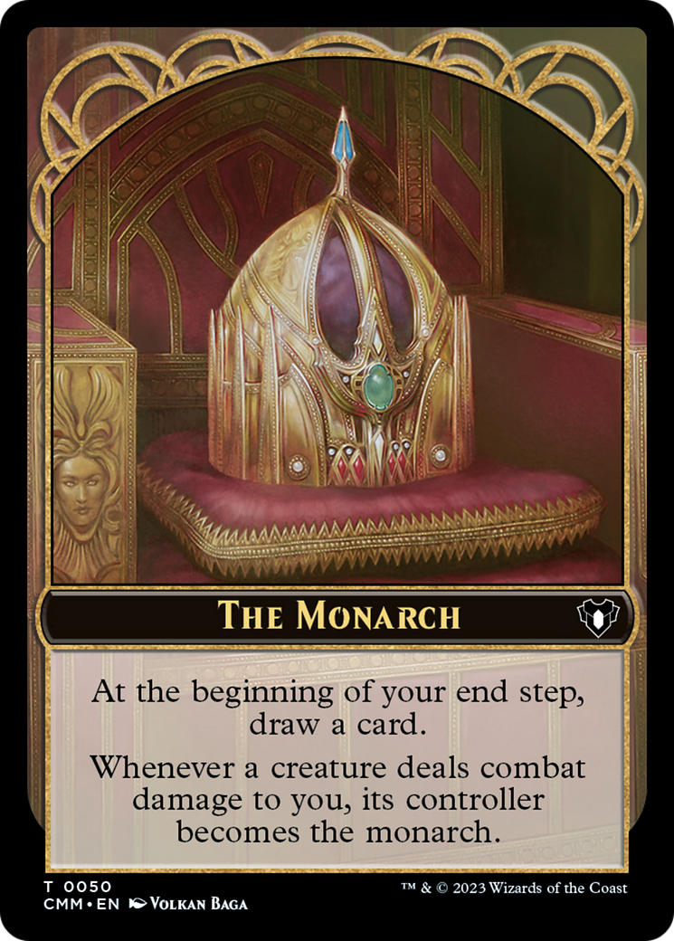 The Monarch Token [Commander Masters Tokens] | Mindsight Gaming