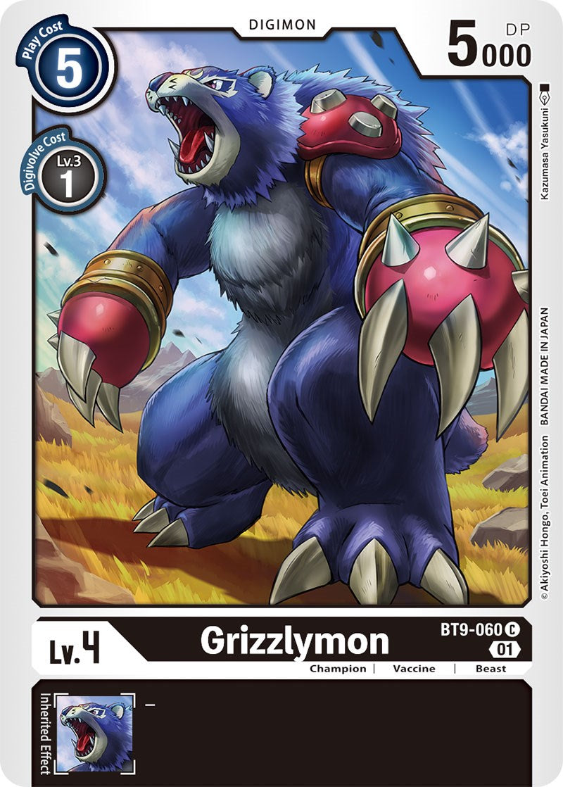 Grizzlymon [BT9-060] [X Record] | Mindsight Gaming