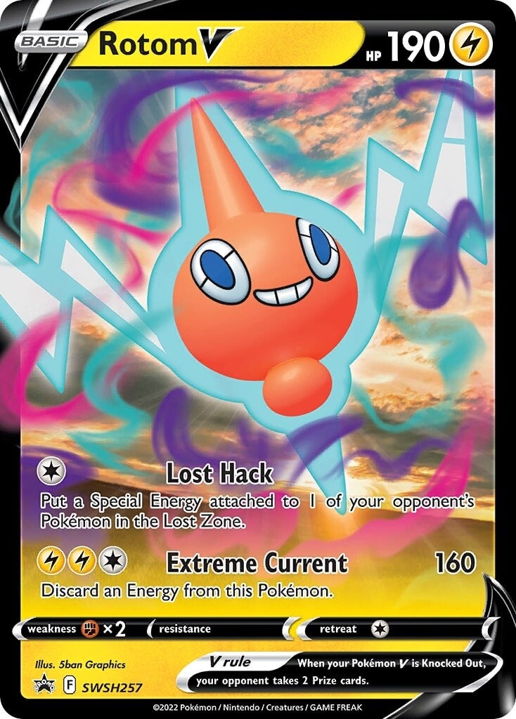 Rotom V (SWSH257) [Sword & Shield: Black Star Promos] | Mindsight Gaming