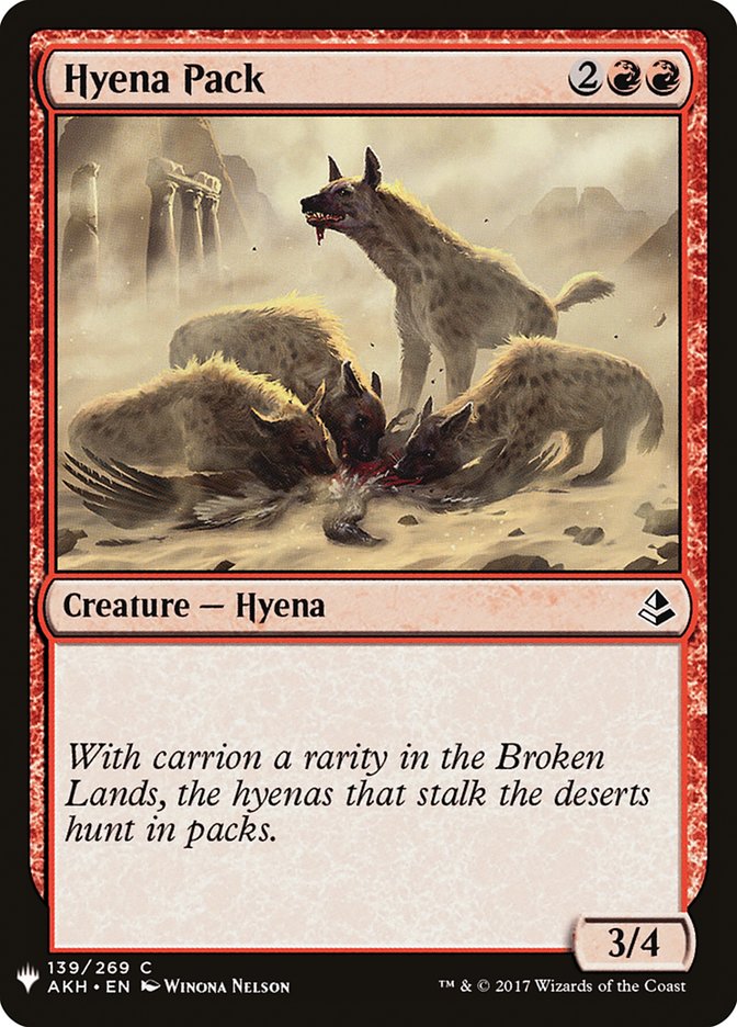 Hyena Pack [Mystery Booster] | Mindsight Gaming