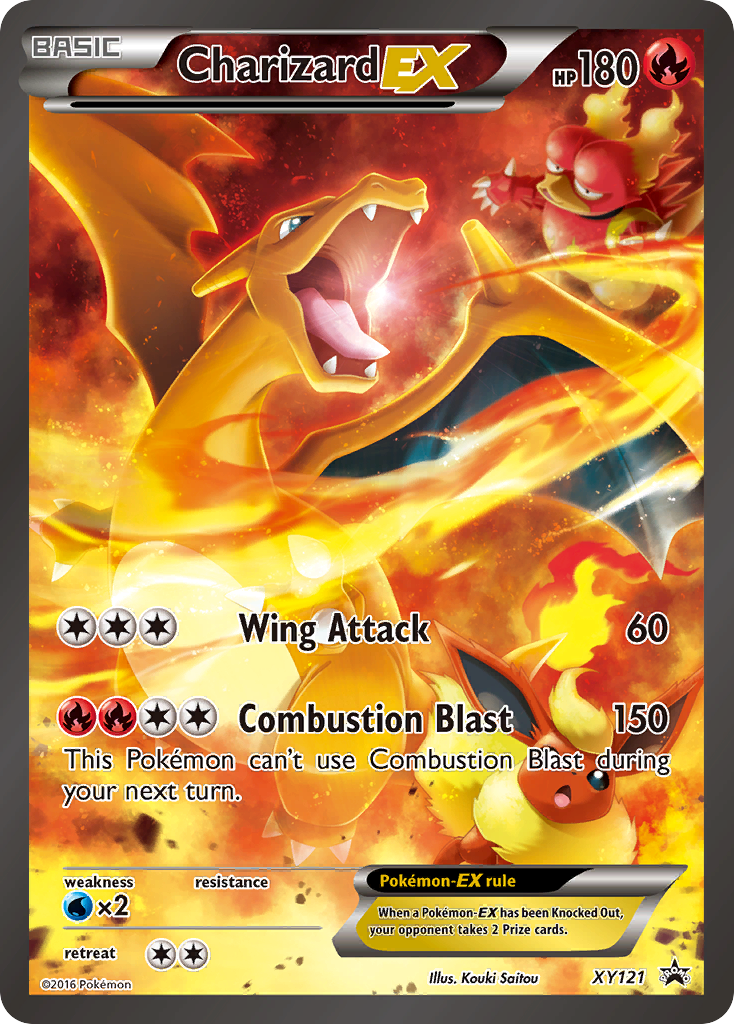 Charizard EX (XY121) [XY: Black Star Promos] | Mindsight Gaming