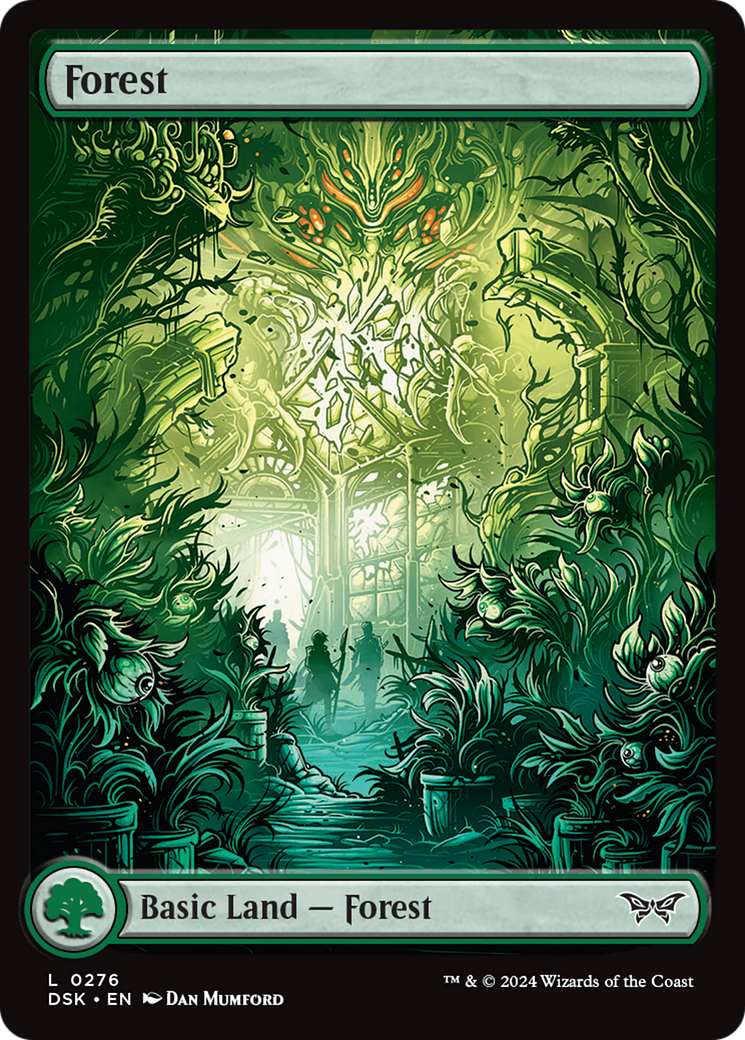 Forest (276) - Full Art [Duskmourn: House of Horror] | Mindsight Gaming