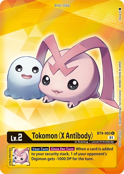 Tokomon (X Antibody) [BT9-003] (Alternative Art - Box Topper) [X Record] | Mindsight Gaming