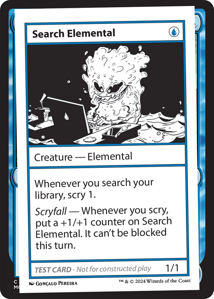 Search Elemental [Mystery Booster 2 Playtest Cards] | Mindsight Gaming