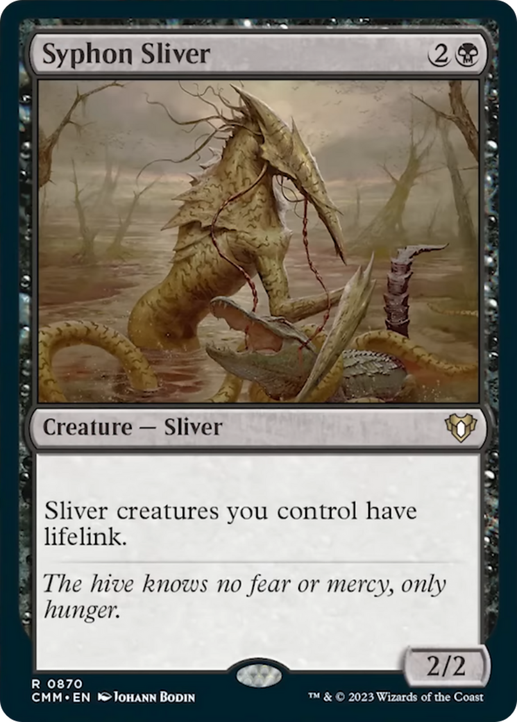 Syphon Sliver [Commander Masters] | Mindsight Gaming