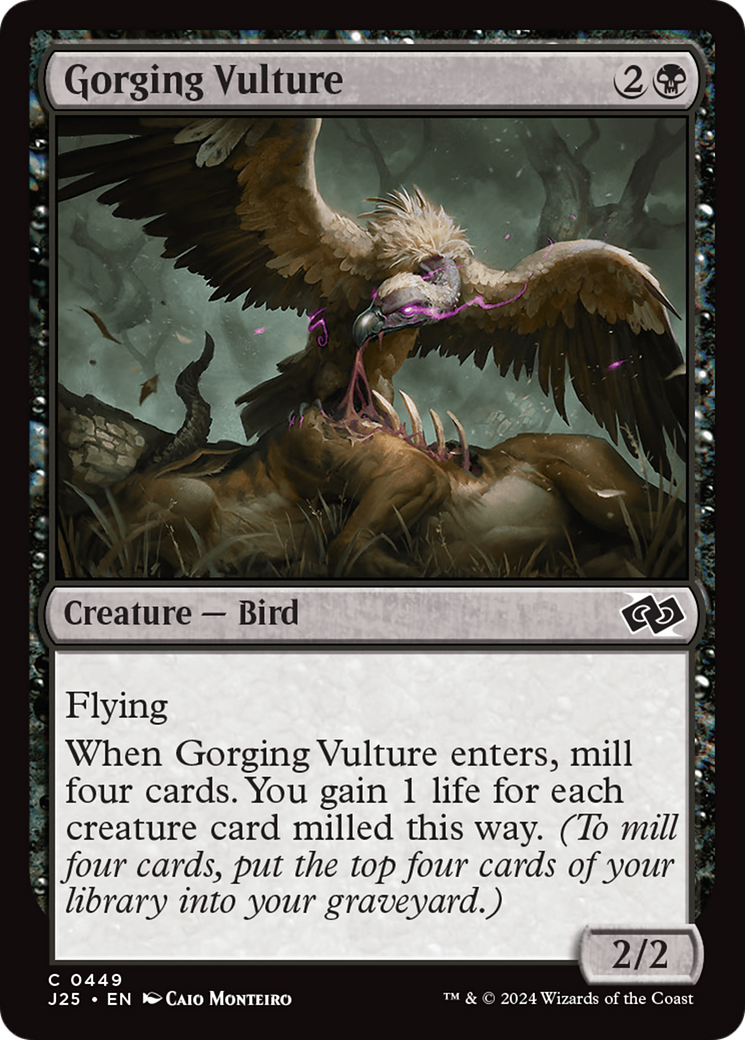 Gorging Vulture [Foundations Jumpstart] | Mindsight Gaming